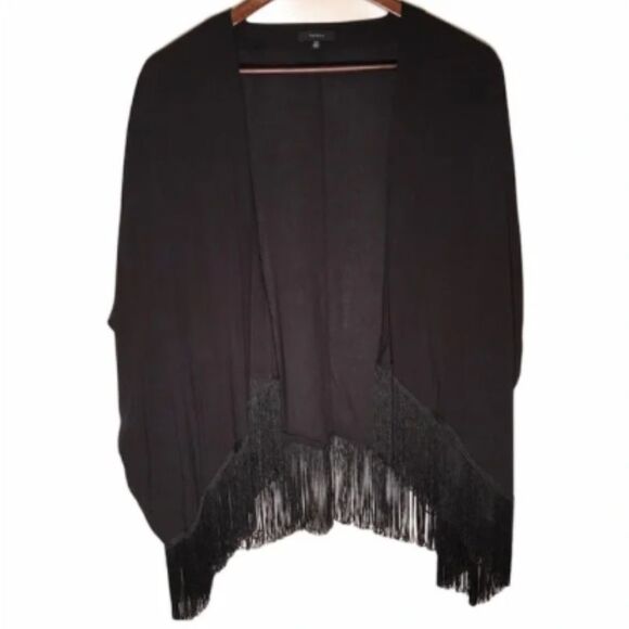 Women’s Talula Boho Fringe Open Cardigan Kimono - Picture 1 of 5